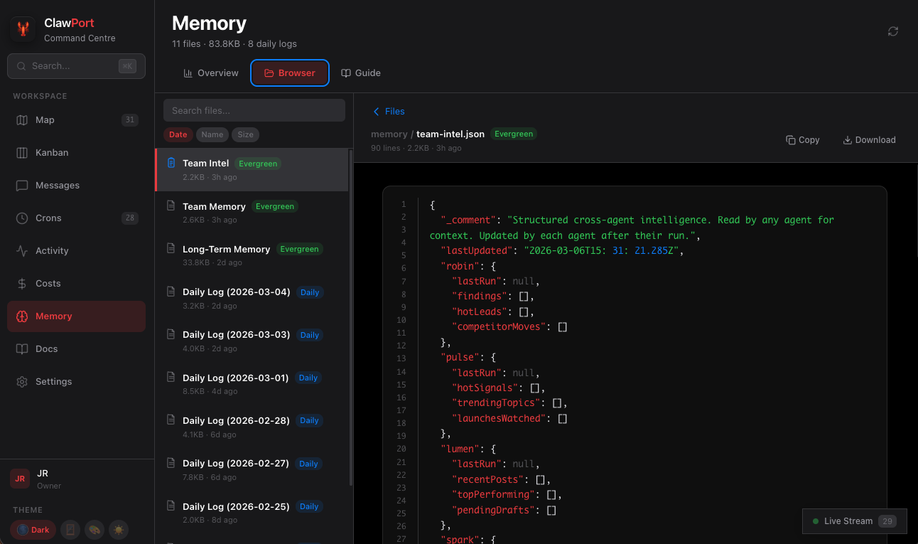 Memory Browser
